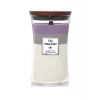WoodWick Vonná svíčka velká Trilogy Amethyst Sky 609,5 g