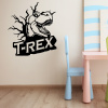 Veselá Stena Samolepka na stenu Dinosaurus T-REX Farba: čierna