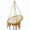 Závesné hojdacie kreslo - Hammock Openwork visiace kreslo 80x60cm s vankúšom Mio (Hammock Openwork visiace kreslo 80x60cm s vankúšom Mio)