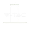 Dizajnové LED závesné svietidlo 24W 3000K 3000lm (80*100CM) biela VT-7821 (V-TAC)