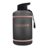 Barel GymBeam BeastPink Hyper Hydrator Sports Bottle 2,2 l Grey