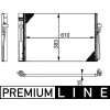 MAHLE Kondenzátor, klimatizace BEHR *** PREMIUM LINE *** AC 345 000P