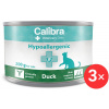 Calibra VD Cat konzerva Hypoallergenic Duck 3× 200 g