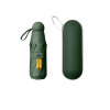 Dáždniky - Manuálny dáždnik, skladanie, so zeleným obalom so zlatom (Long Umbrella Automatic Benetton Long AC 56001)