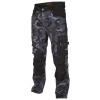 Bennon CAMOS TROUSERS BLACK/GREY Softshellové nohavice Čierna-Sivá, 58