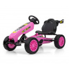 MILLY MALLY DETSKÁ ŠLIAPACIA MOTOKÁRA GO-KART ROCKET PINK