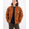 Carhartt WIP Duck Detroit Jacket Camo Duck, Green/Turmeric garment dyed S