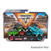 Spinmaster Monster Jam - zberateľský kovový model auta Monster Truck, set 2 modelov, 1:64