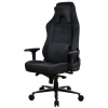 AROZZI Hráčska stolička VERNAZZA XL Supersoft Pure Black/ látkový povrch/ čierna