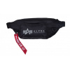 Alpha Industries PACKABLE WAIST BAG black veľká ľadvinka-taška Veľkosť: Unisex, Farba: čierna