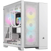 Corsair 6500D AIRFLOW midi tower PC skrinka biela bočné okno; CC-9011260-WW