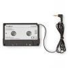 NEDIS kazetový adaptér/ zástrčka 3,5mm jack/ černý (ACON2200BK)