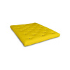 futons.cz SHIATSU natural mat (podložka) yellow 140*200 cm