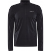 Sportovní triko CRAFT Core Essence Bi-blend Half Zip Ls černé Velikost: L