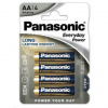 Batéria alkalická Panasonic Everyday AA 4ks LR6EPS/4BP