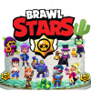 JEDLÝ OBRÁZOK NA TORTU BRAWL STAR NARODENINY HERNÝ 14 ks DEKORÁCIA GAME ROBLOX