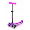 Kolobežka Micro Mini deluxe GLOW LED Plus Frosty Pink MMD213