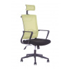 Kancelárska otočná stolička Sego DENY — viac farieb Zelená