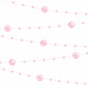 Vianočné ozdoby - Girlanda Pearl Pink Retian na vianočný stromček 6,5 m (Vianočné ozdoby - Girlanda Pearl Pink Retian na vianočný stromček 6,5 m)