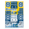 Blackbird Polepy univerzálne Sponzor Logo - verzia Husqvarna 5076HS