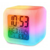 BUDÍK SVIETIACI CHAMELEÓN MENIACI LED RGB HODINKY TEPLOMER