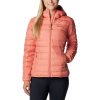 Dámska Zimná prešívaná bunda COLUMBIA LAKE 22 DOWN HOODED JACKET 1859682852 – Oranžová