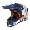 PRILBA SHOT CROSS LITE RUSH BIELA / MODRÁ XL (PRILBA SHOT CROSS LITE RUSH BIELA / MODRÁ XL)