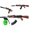 Puška MAT PUŠKA KALAŠNIKOV AK-47 + LASER + 500 GULIČIEK