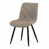 Jedálenská stolička, hnedá, látka, CT-382 CRM2