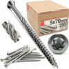 Skrutky do dreva Lun Fix 5 x 70 mm 200 ks