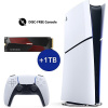 PlayStation 5 (Slim) Digital Edition - 825GB + 1TB SSD