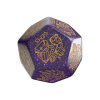 Q Workshop Viridian Jumbo Dice Treasure Generator Die D12 Shimmering Purple