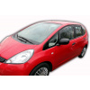 Deflektory okien pre HONDA JAZZ III 5D 2008-2014 (+OT) 4ks (predné + zadné)