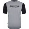 Pánský dres SILVINI MD2633 Zinolo šedo-černý Velikost: 3XL