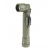 VOJENSKÉ UHLOVÉ SVETLO 17 CM 4 FILTRE US ARMY LED (Vojenská uhlová baterka Mil-Tec 4 Oliv Filtre 17 cm)