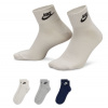 Ponožky Nike Everyday Essential Ankle 3P - Viacfarebný (46-50)