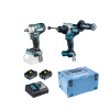 MAKITA DLX2590TJ Sada aku náradia 18V DHP492Z + DTW300Z