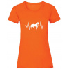 EKG kôň - Oranžová , Dámske , XL