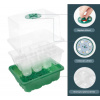Miniparenisko s osvetlením 12 sadeníc 18,5 x 15 x 14 cm set 5 ks Garden King