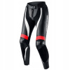 Kožené nohavice Rebelhorn Rebel Lady Black/Flo Red/White D34