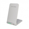 1stCOOL bezdrátová QI nabíječka H18, skládací stojánek, USB-C, bílá H18 White