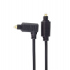 PremiumCord Kábel Toslink - Toslink 90 °, hrúbka kábla: 4.0mm, dĺžka 2m (kjtos3-2)