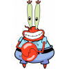 CUKROVÁ TLAČ jedlý obrázok na tortu Cukrová hmota SpongeBob Krab + MENO TEXT