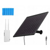 SOLÁRNY ROUTER WIFI MODEM NA KARTU SIM 4G LTE SOLÁRNY PANEL 25W