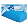 Dadka Froté prestieradlo denim 90 × 200 × 15 cm