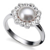 Prsteň s krištáľmi Swarovski Oliver Weber Ease 41105 52 mm