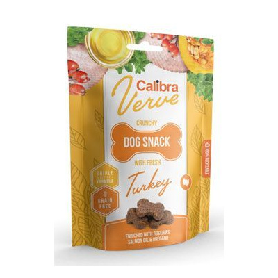 Calibra Verve Calibra Dog Verve Crunchy Snack Fresh Turkey 150g