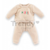 Tepláková súprava pre bábiku Beige Tracksuit Mon Premier Poupon Corolle pre 30 cm bábiku od 18 mes