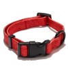 EXPLORER DOG Obojok Vrstevnica Červená S - 24-36x1, 5 cm TED129