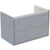 Ideal Standard Connect Air - Skrinka pod umývadlo 800 mm, 2 zásuvky, svetlá šedá E0819EQ